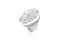ANEL EM PRATA SWAROVSKI 8.43 gr. (17)