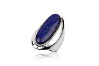 ANEL EM PRATA E LÁPIS LAZULI 13.45 gr. (17)