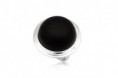 ANEL EM PRATA CRISTAL EUROP.17.62 gr.(17)